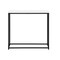 Monarch Specialties Accent Table, Console, Entryway, Narrow, Sofa, Living Room, Bedroom, White Laminate, Black Metal I 2252 - alternate 6